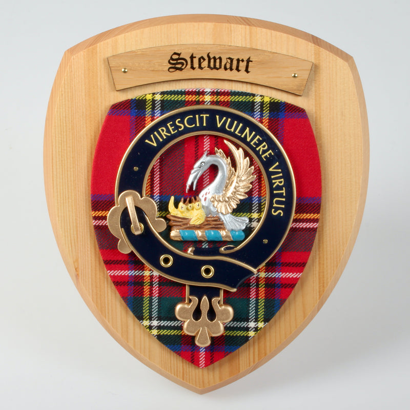 Stewart Clan Crest Plaque