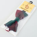 Lindsay Modern Tartan Bow Tie made from 100% pure new wool tartan, featuring an adjustable strap for a stylish and comfortable fit, perfect for formal events.