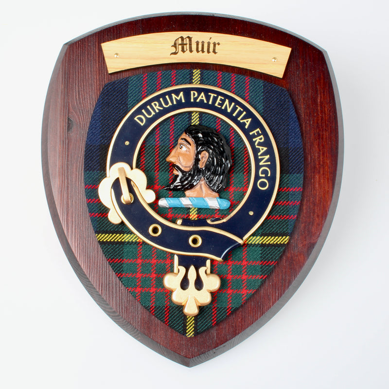 Muir Clan Crest Plaque