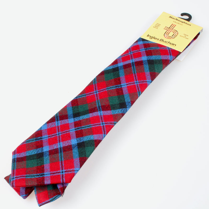 Pure Wool Tie in MacNaughton Modern Tartan