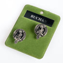 Buchan Clan Crest Pewter Cufflinks