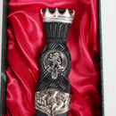 Lion Rampant Crest Sgian Dubh