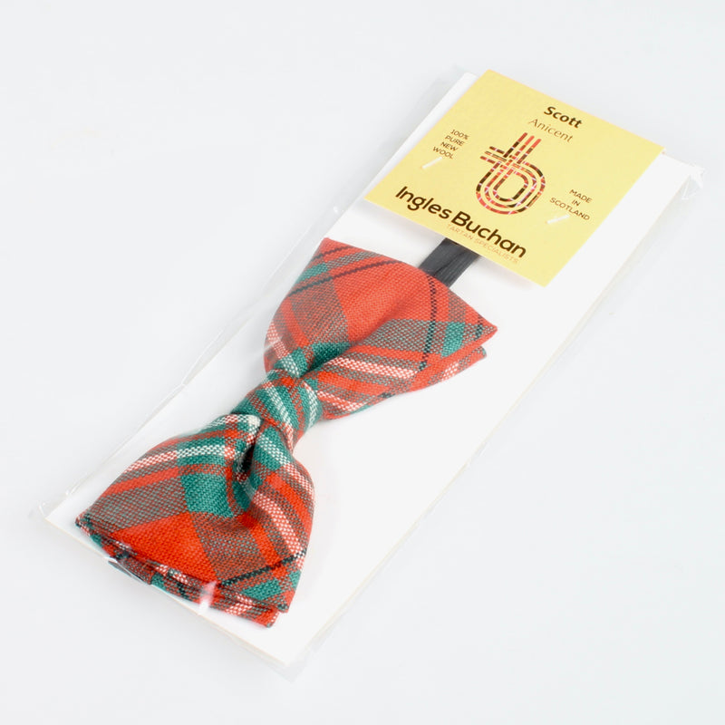 Scott Red Ancient Tartan Bow Tie