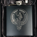 Murray 6oz Engraved Clan Crest Hip Flask