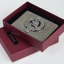 Dunbar Pewter Clan Crest Buckle For Kilt Belts