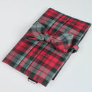 Cummerbund and Wing Collar Bow Tie Set In MacLachlan Weathered Tartan