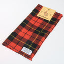 Wool Tartan Pocket Square in Wallace Ancient Tartan
