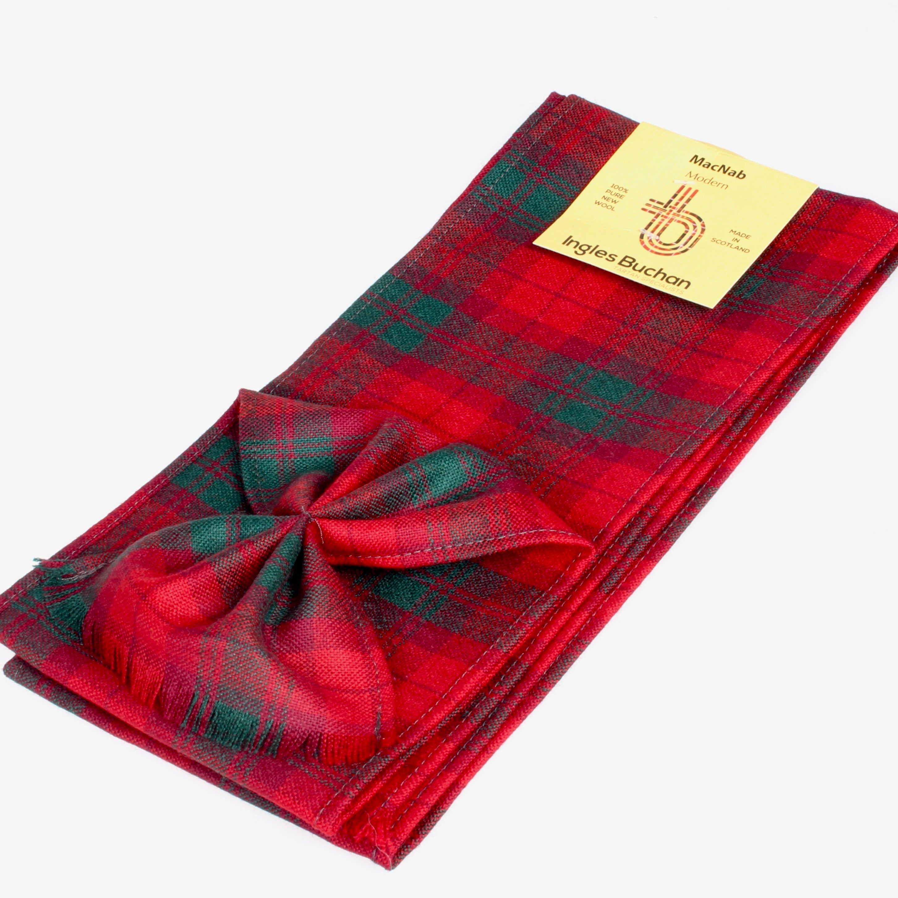 Wool Mini Sash in MacNab Modern Tartan