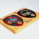 Double Clan Wall Plaque