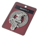 Sempill Clan Crest Badge in Pewter