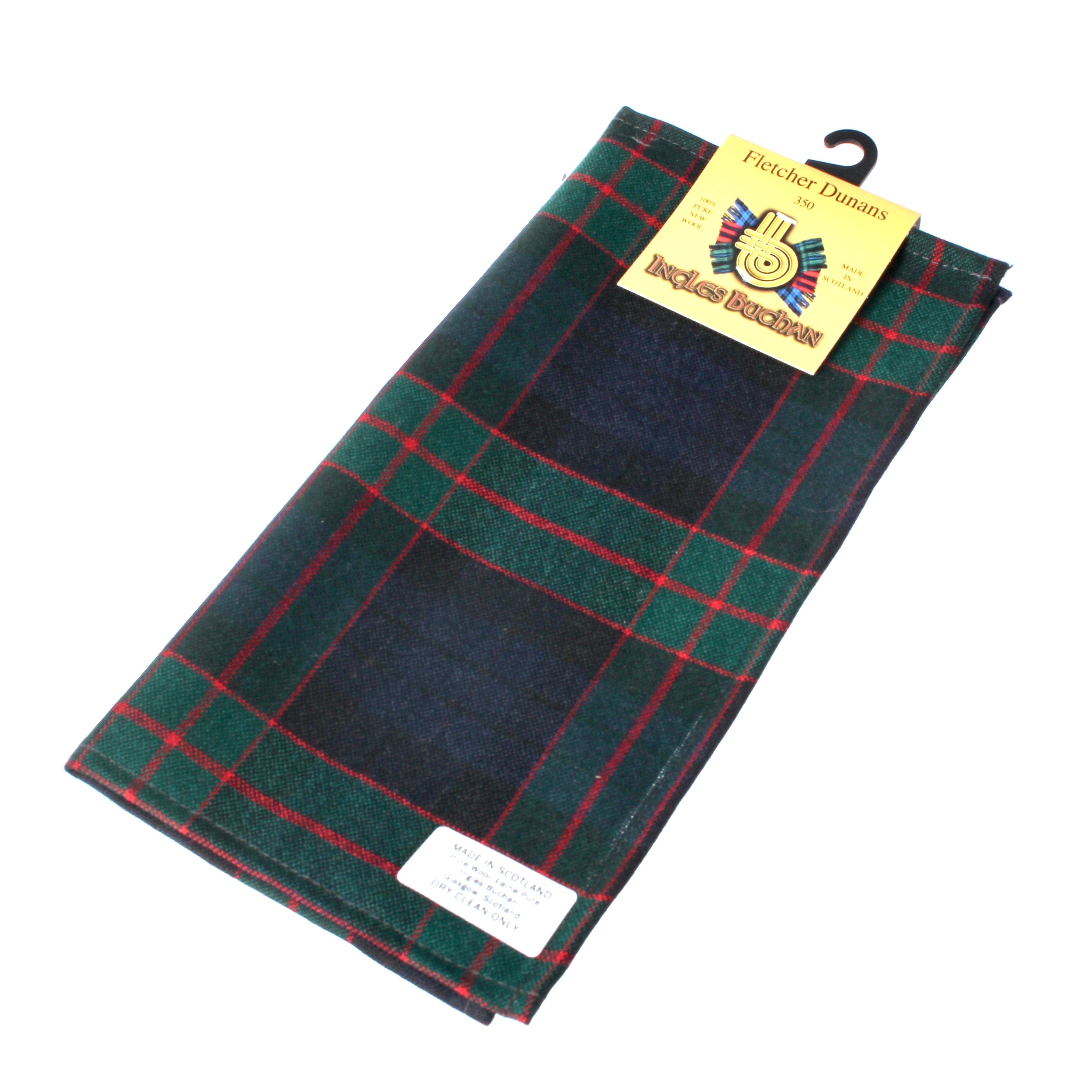 Fletcher of Dunans Tartan Crest Garden Flag - Welcome Style