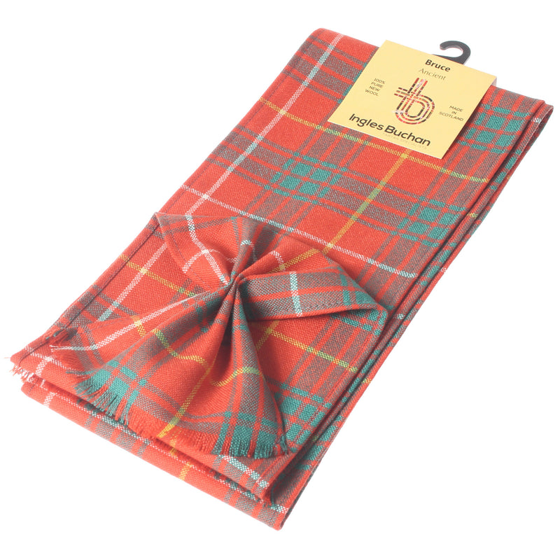 Wool Mini Sash in Bruce Ancient Tartan