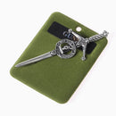 Clan Crest Pewter Kilt Pin with Gunn Crest