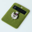 Medium Thistle Brooch