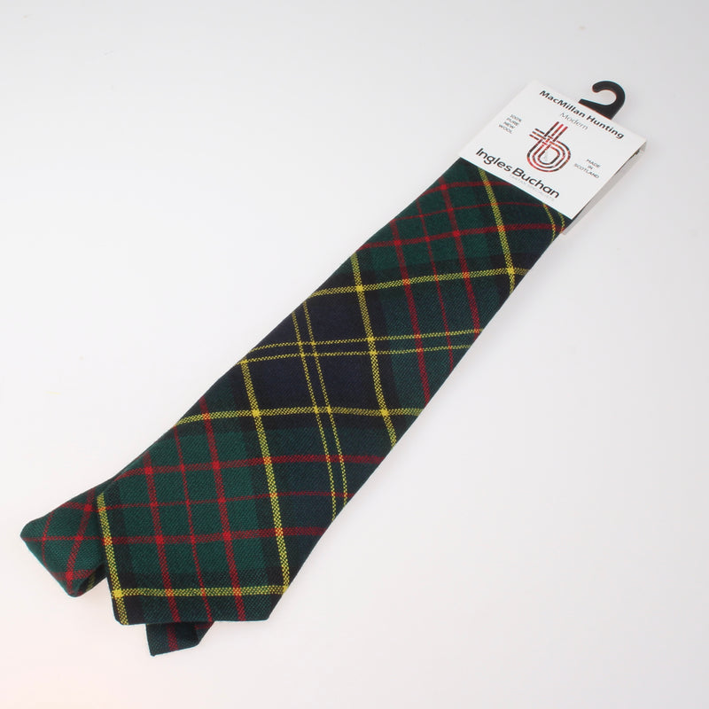 Pure Wool Tie in MacMillan Hunting Modern Tartan.