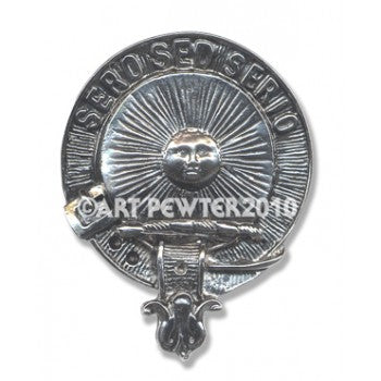 Kerr Clan Crest Badge in Pewter