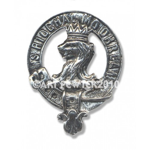 MacGregor Pewter Clan Crest Buckle For Kilt Belts