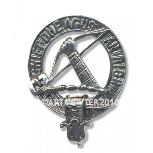 MacInnes Clan Crest Badge in Pewter