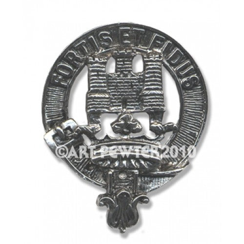 MacLachlan Clan Crest Badge in Pewter
