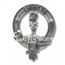 MacLellan Pewter Clan Crest Buckle For Kilt Belts
