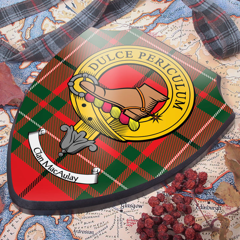 MacAulay Clan Crest Printed Wall Plaque - Custom Made