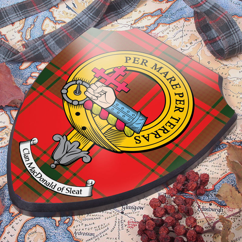 MacDonald of Sleat Clan Crest Printed Wall Plaque - Custom Made