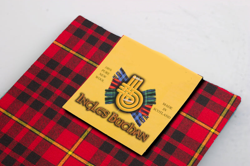 Wool Tartan Pocket Square in MacDonald of Ardnamurchan Tartan