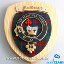 MacDonald Clan Crest Plaque