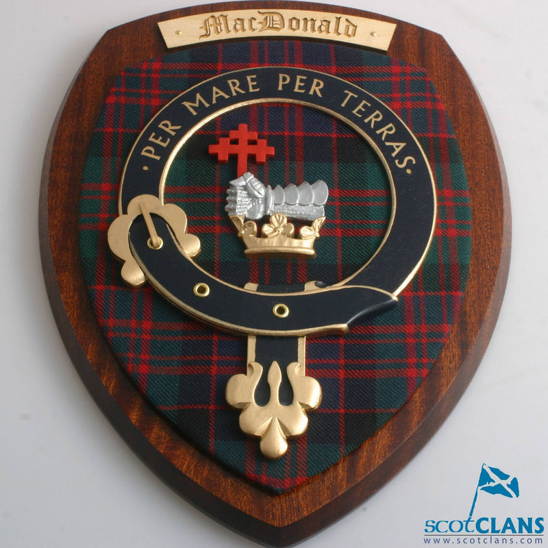 MacDonald Clan Crest Plaque