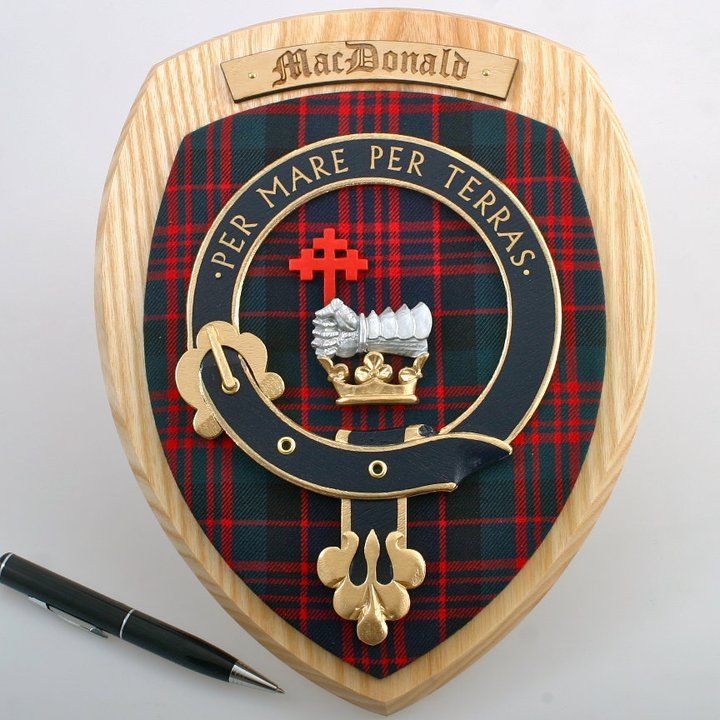 MacDonald Clan Crest Plaque