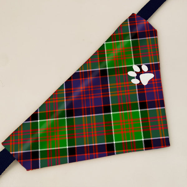 thumbnail image 2 of Clan Donald MacDonald Of Clanranald Tartan Scarf – 100% Wool, 10x54 Inches, Fringed 2 of 5