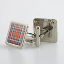 MacFarlane Ancient Tartan Cufflinks - Choose Your Shape