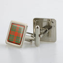 MacGregor Ancient Tartan Cufflinks - Choose Your Shape