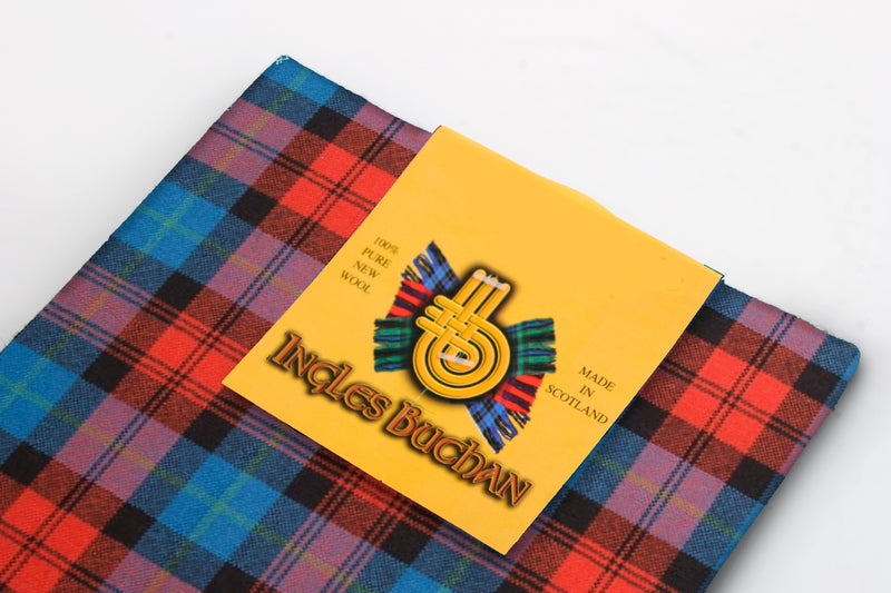 Wool Tartan Pocket Square in MacLachlan Ancient Tartan