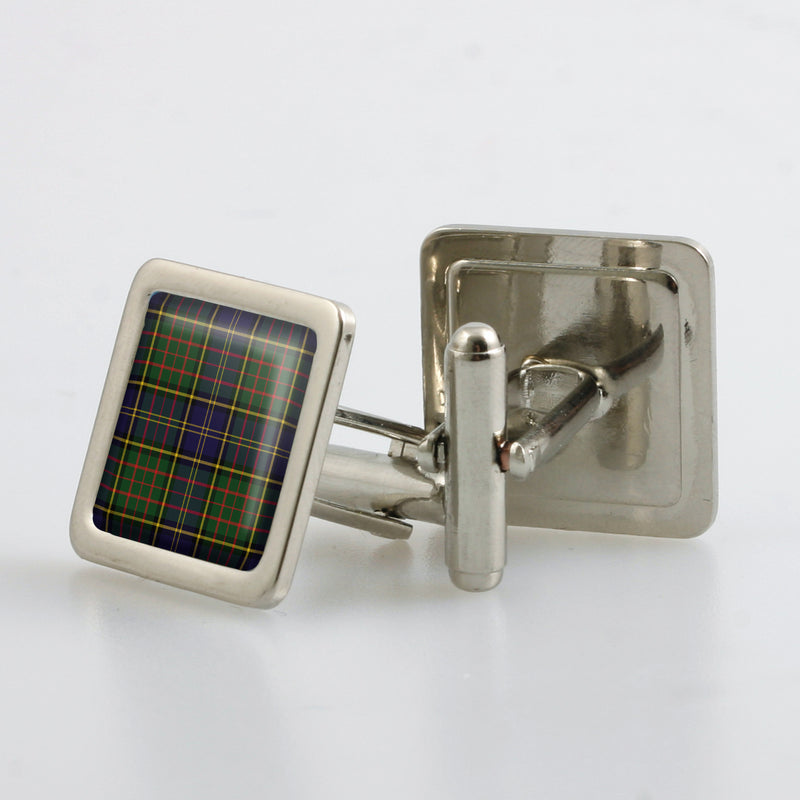 MacMillan Hunting Modern Tartan Cufflinks - Choose Your Shape