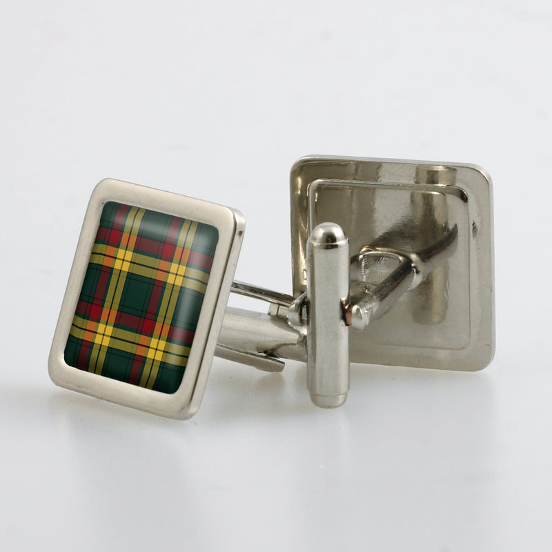 MacMillan Old Modern Tartan Cufflinks - Choose Your Shape.