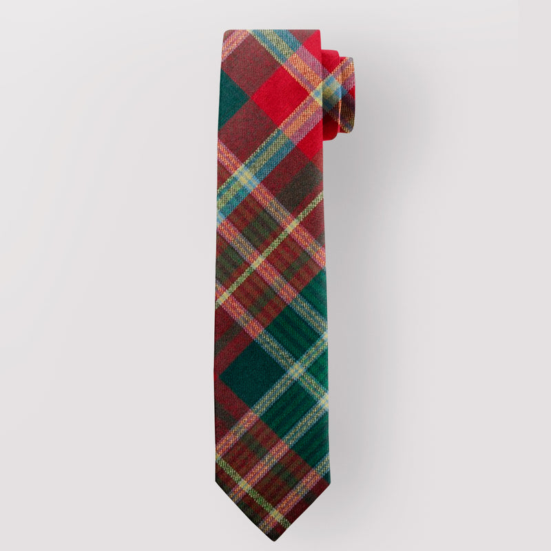 Pure Wool Tie in New Brunswick Tartan
