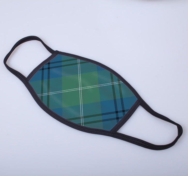 Oliphant Ancient Tartan Printed Face Mask.