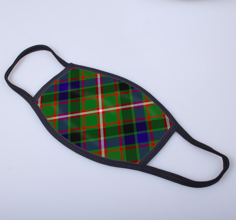 Reid Tartan Printed Face Mask.