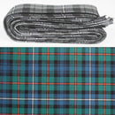 Wool Strip Ribbon in Robertson Hunting Ancient Tartan - 5 Strips, Choose Your Width