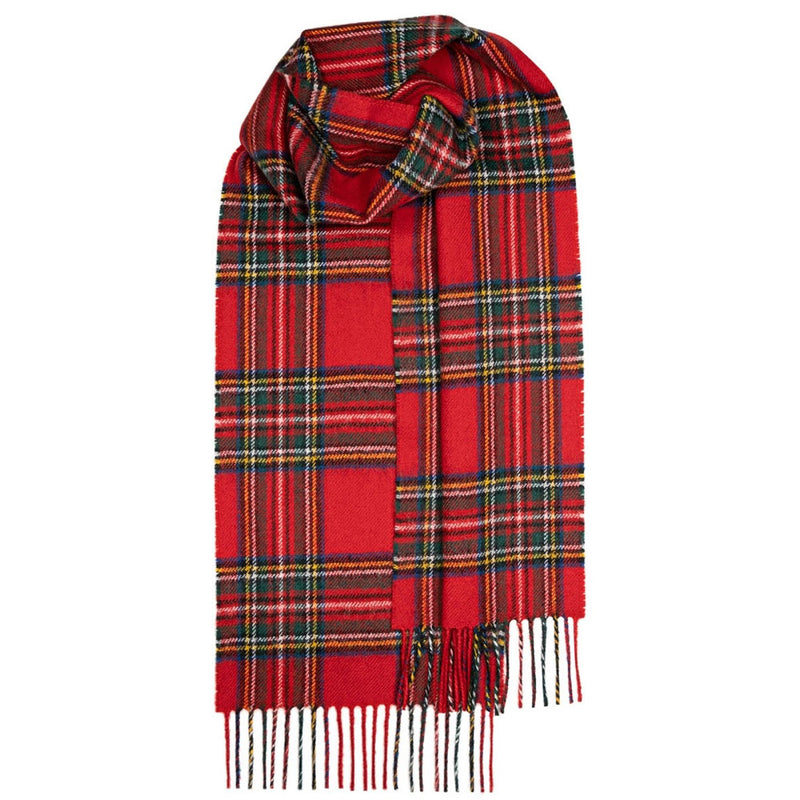 Bowhill Standard Tartan Lambswool Scarves