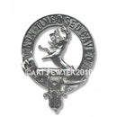 Strachan Pewter Clan Crest Buckle For Kilt Belts