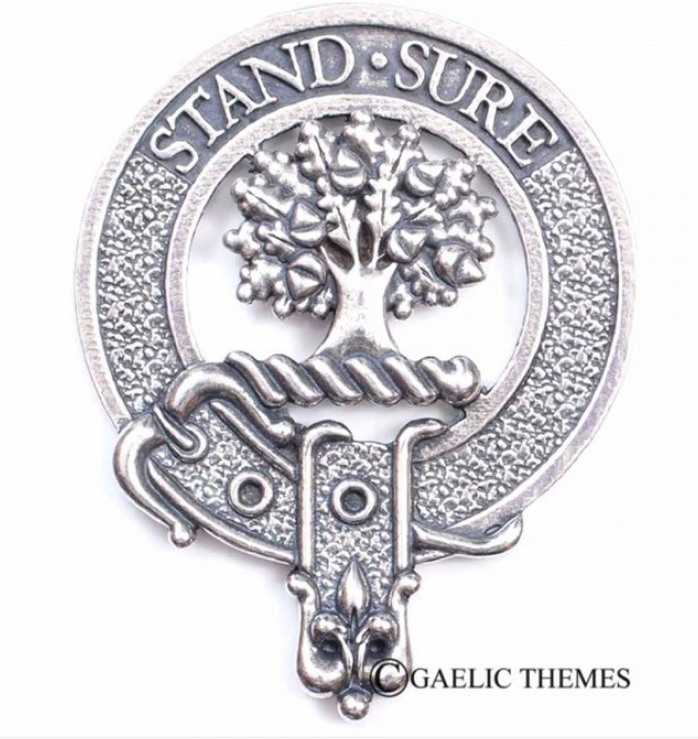 Anderson Clan Crest Badge in Pewter