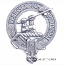Anstruther Clan Crest Badge in Pewter