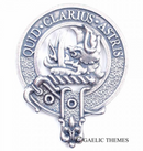 Baillie Clan Crest Badge in Pewter