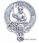 Bannerman Clan Crest Badge in Pewter