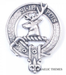 Colquhoun Clan Crest Badge in Pewter