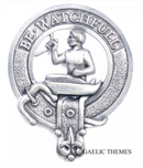 Darroch Clan Crest Badge in Pewter