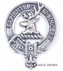 Davidson Clan Crest Badge in Pewter