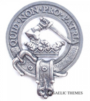 Dewar Clan Crest Badge in Pewter